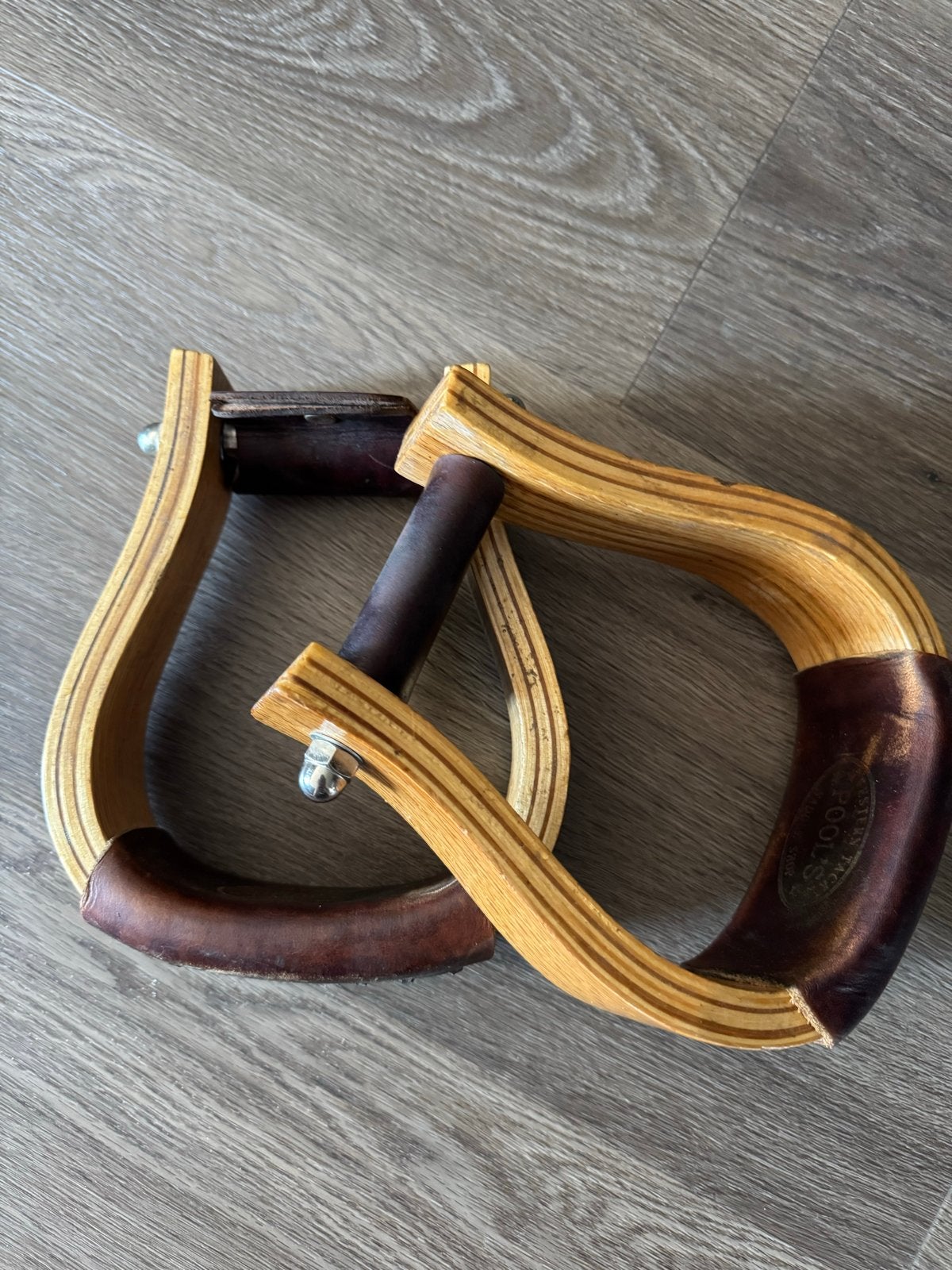 Pools houten westernbeugels/ stirrups, Ophalen of Verzenden