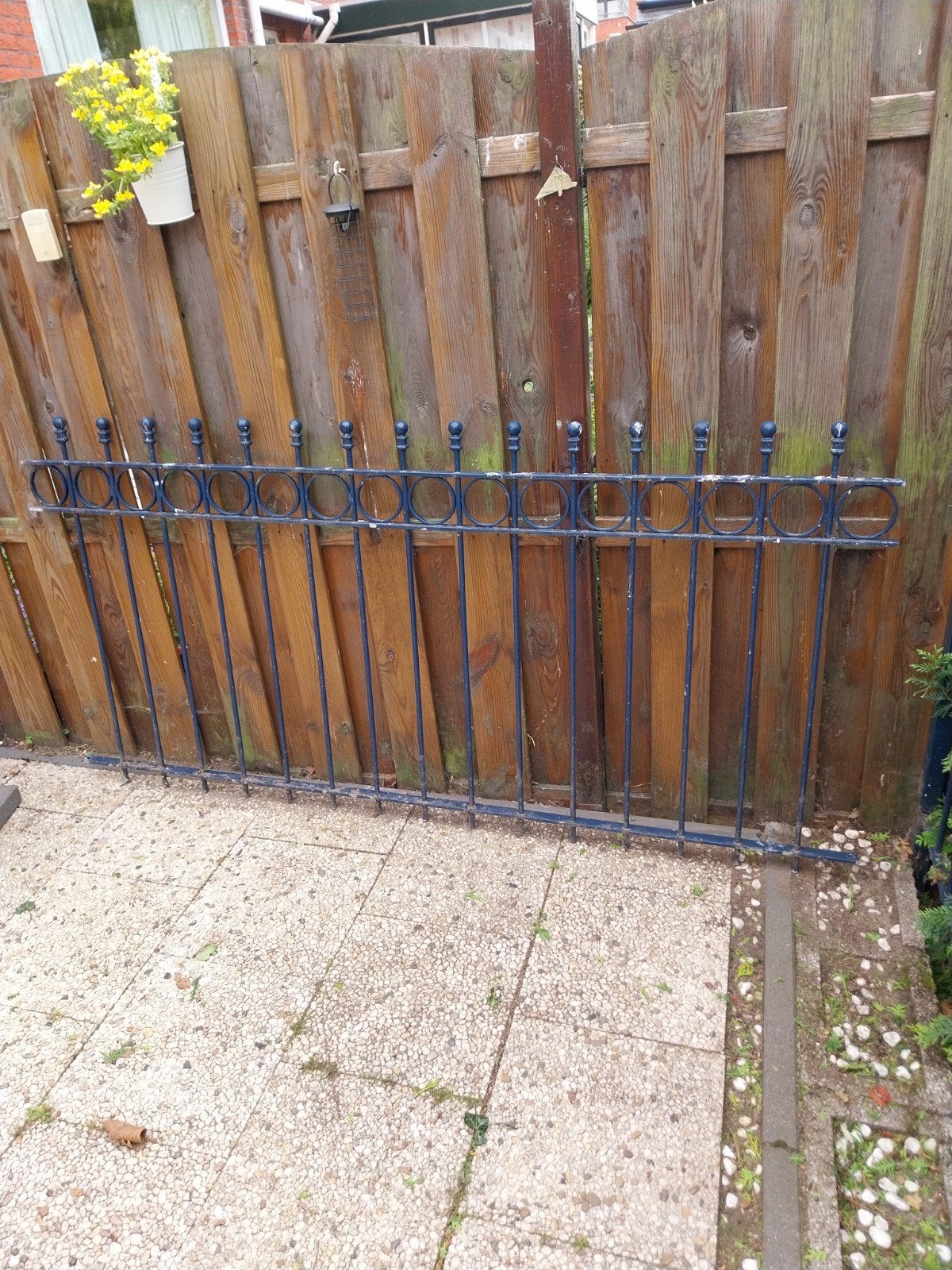 1x tuinhek 2m lang+1m hoog, Ophalen, Hout, Minder dan 3 meter, 1 tot 2 meter