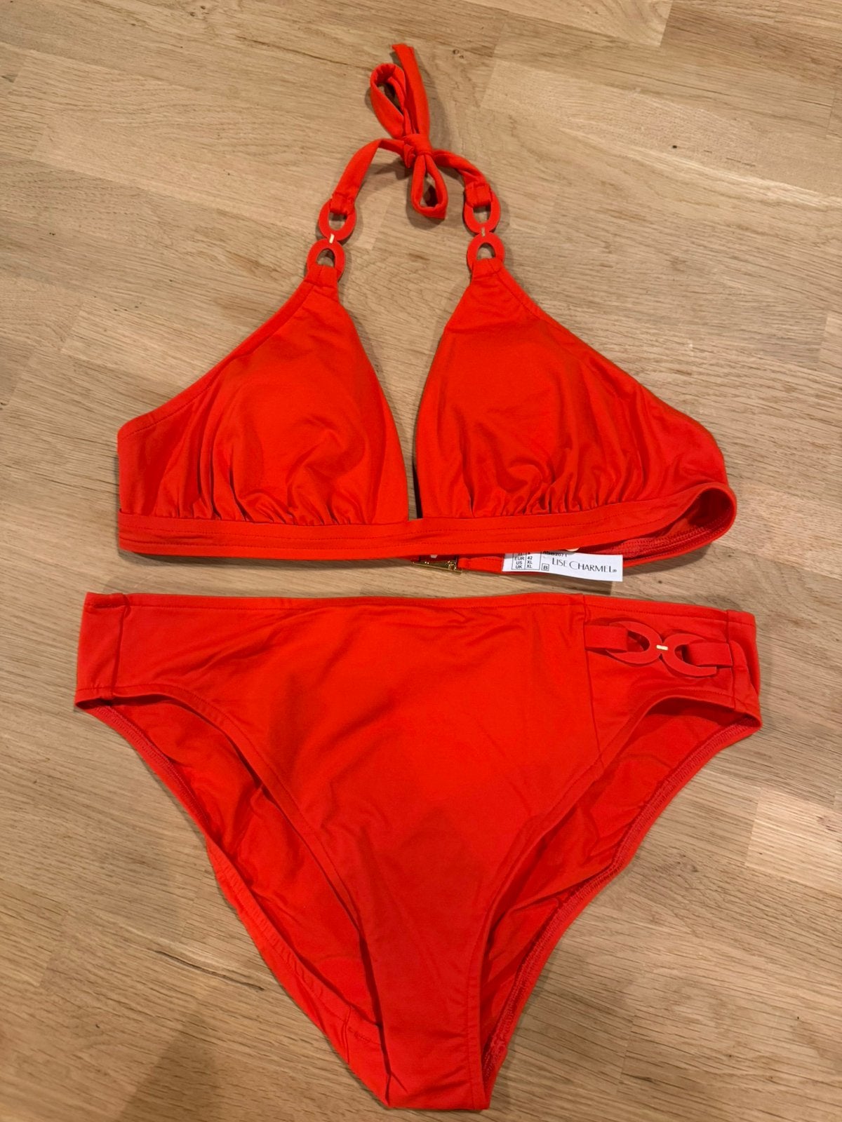 Lise Charmel bikini 40B, 42B slip 38, 40 NIEUW!! Nu €65, Ophalen of Verzenden, Nieuw, Oranje, Bikini