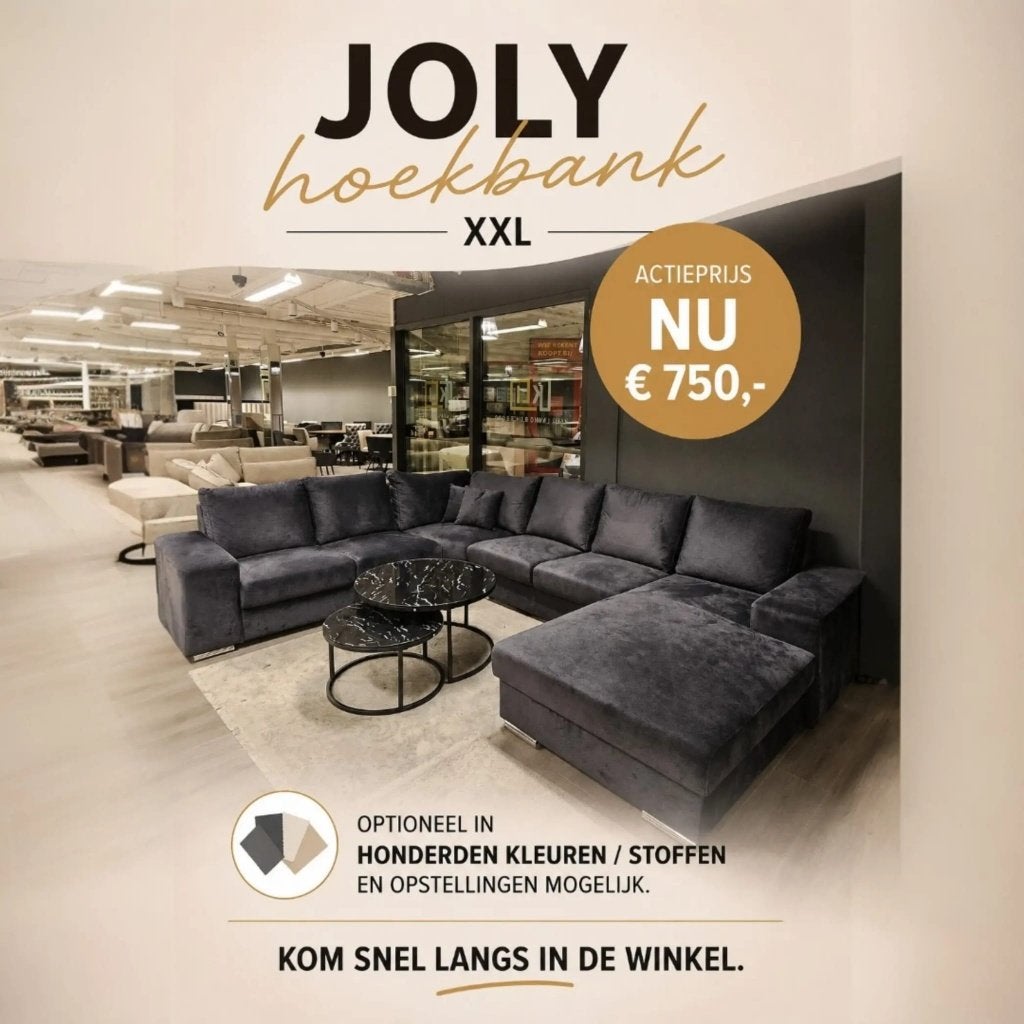 Waterproof XXL Hoekbank Velours Velvet 280x350x190cm Grijs, Ophalen of Verzenden, Metaal, 150 cm of meer, Vierpersoons of meer
