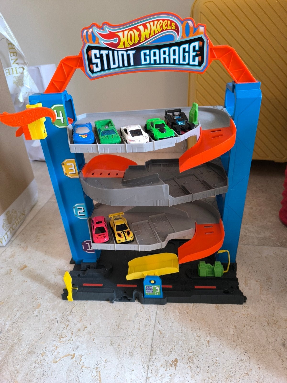 Hot Wheels Stunt Garage, Ophalen, Zo goed als nieuw