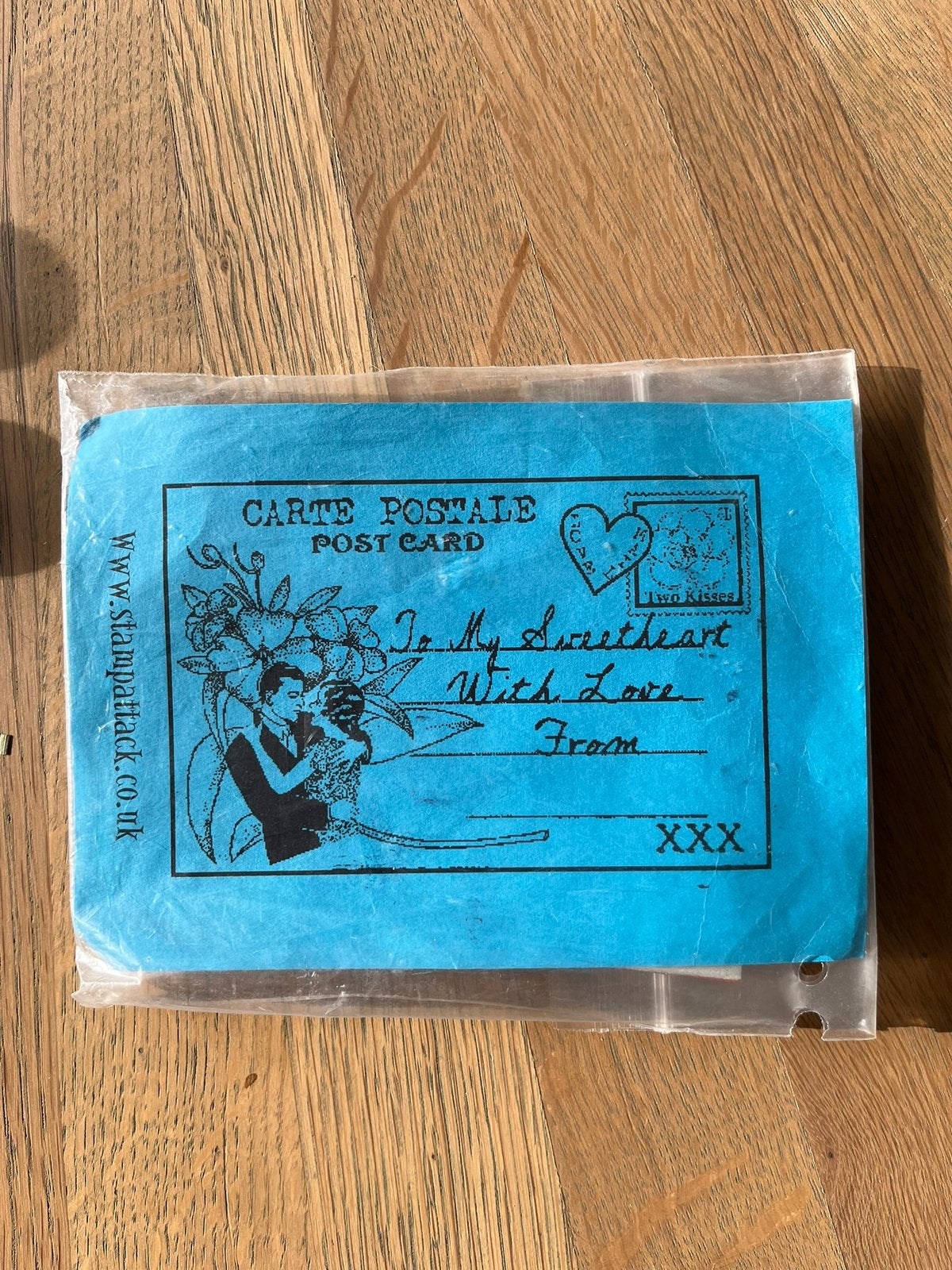 Post stempels, Ophalen, Zo goed als nieuw, Houten stempel