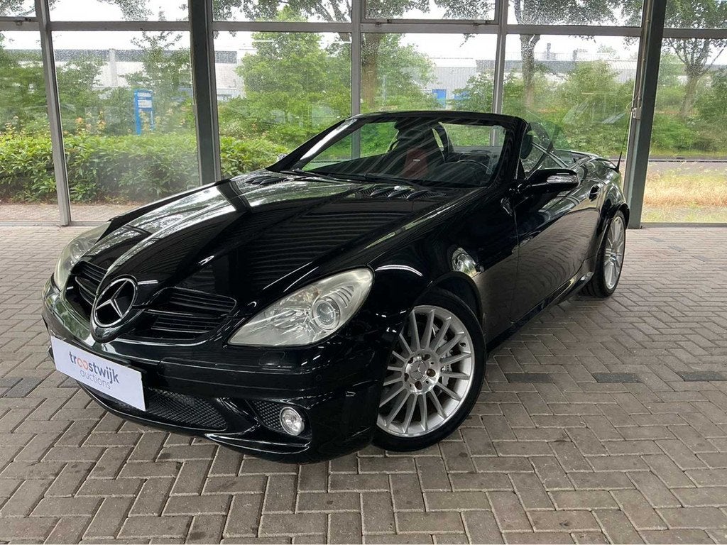 Mercedes SLK55 AMG R171 | 5.5 V8 | 2005 | youngtimer | 360 p, Automaat, Gebruikt, Cabriolet, SLK