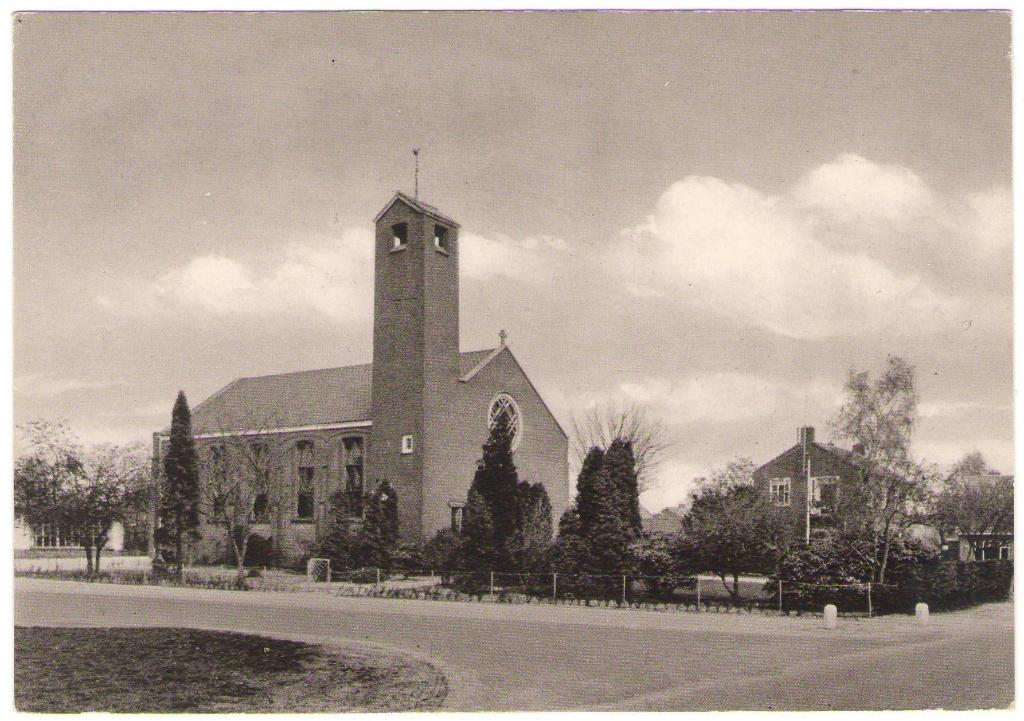 Ansichtkaart Wapenveld Geref. Kerk, Ophalen, Ongelopen, Gelderland