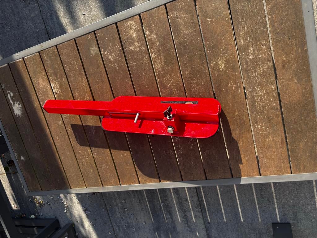 DoubleLock wielklem Rood - Beveilig uw caravan/trailer, Ophalen, Gebruikt