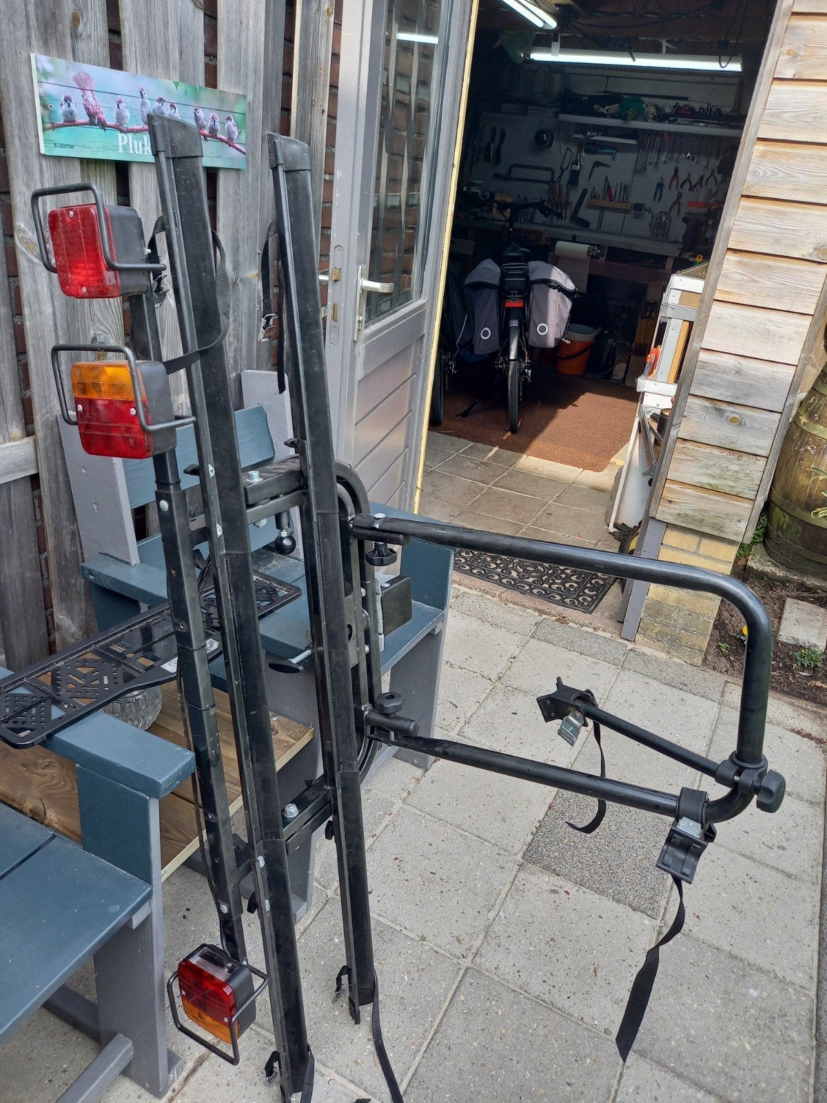 fietsdrager, Auto diversen, Ophalen, Gebruikt, 2 fietsen, Trekhaakdrager