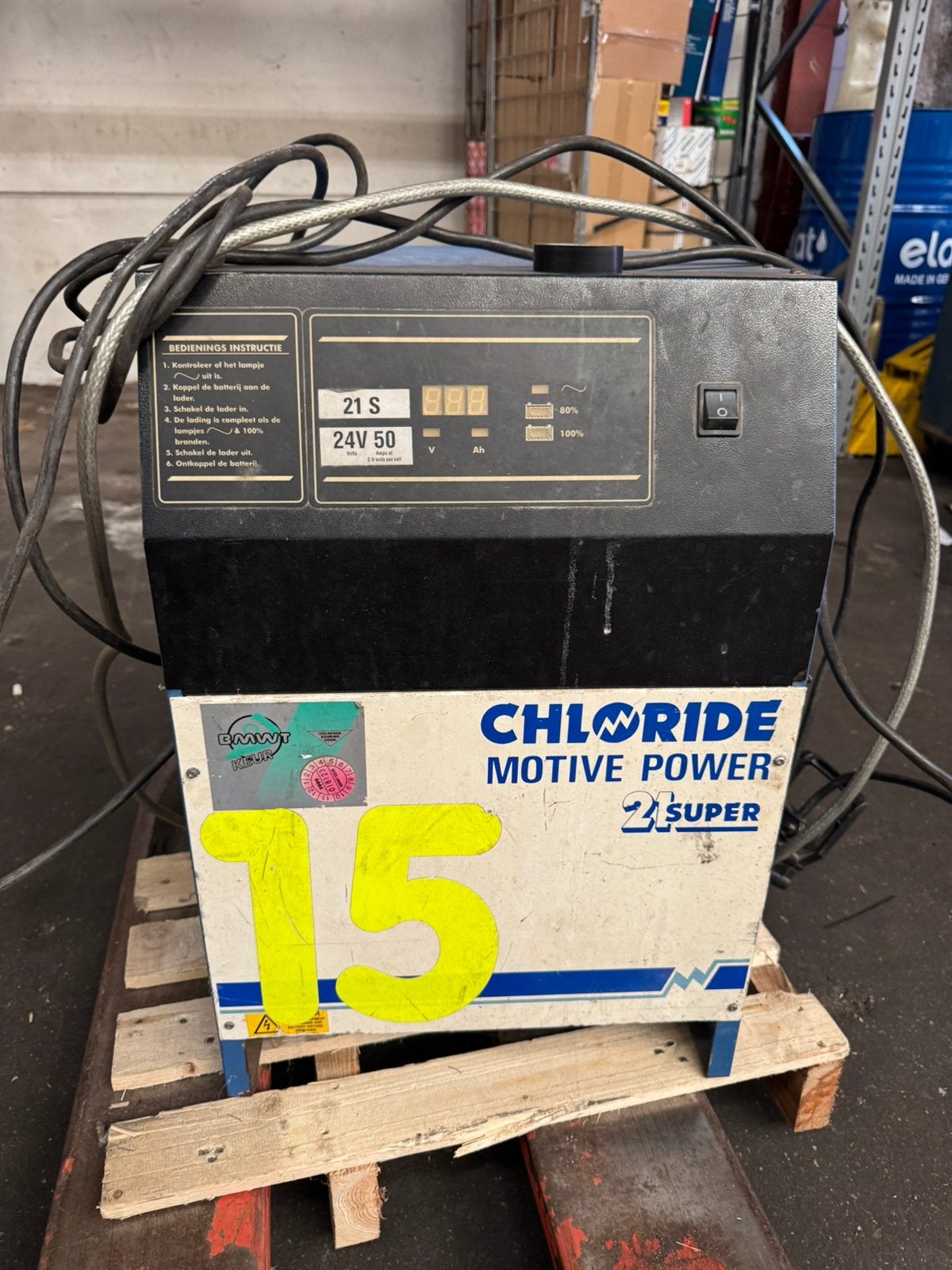 Chloride Motive Power 21 Super Acculader – 24V Heftrucklader, Auto-onderdelen, Accu's en Toebehoren, Ophalen, Nieuw