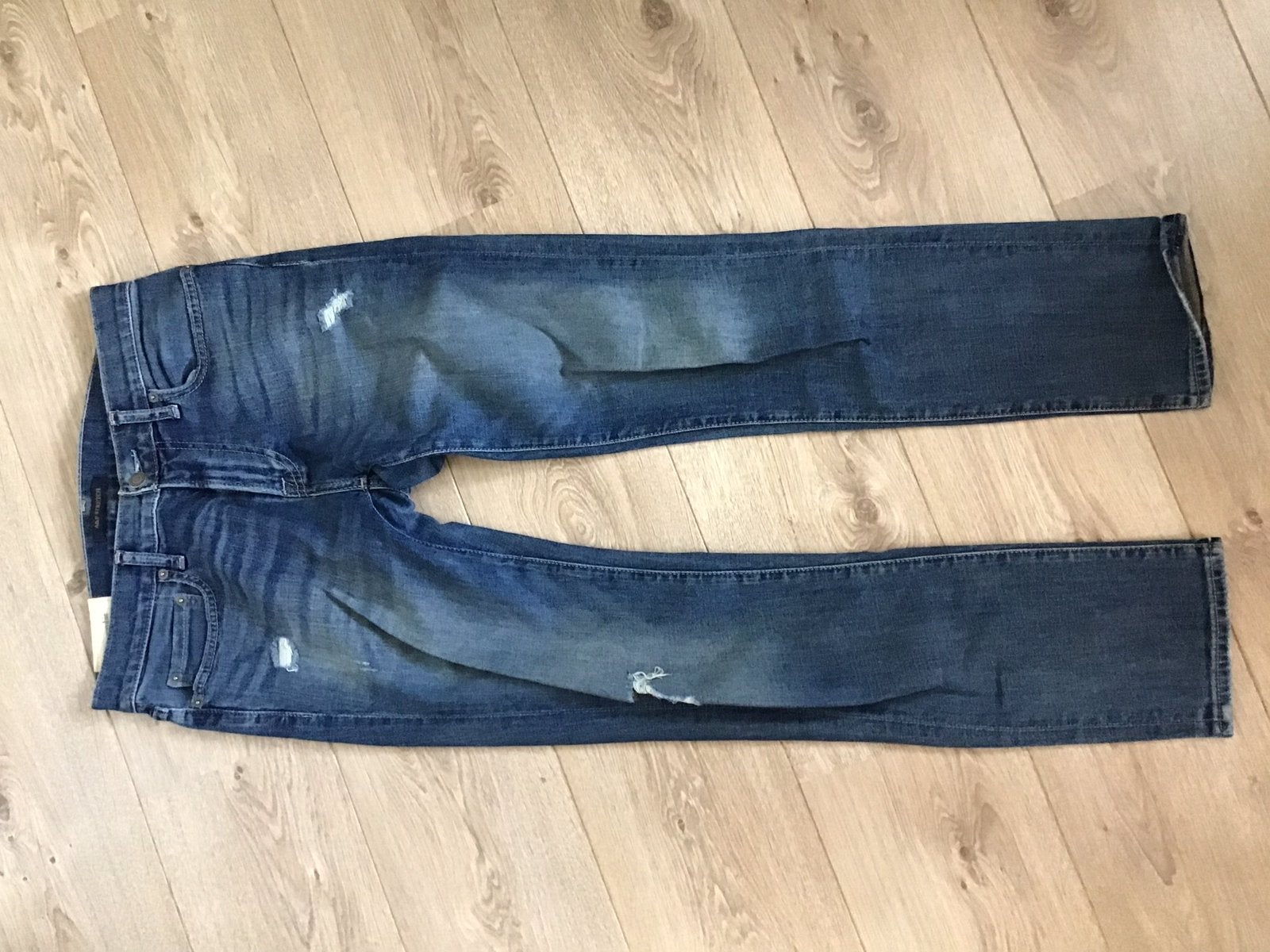 Abercrombie&Fitch, do.blauwe skinny jeans, maat 28/30, nieuw, Blauw, Nieuw, W32 (confectie 46) of kleiner, Ophalen of Verzenden