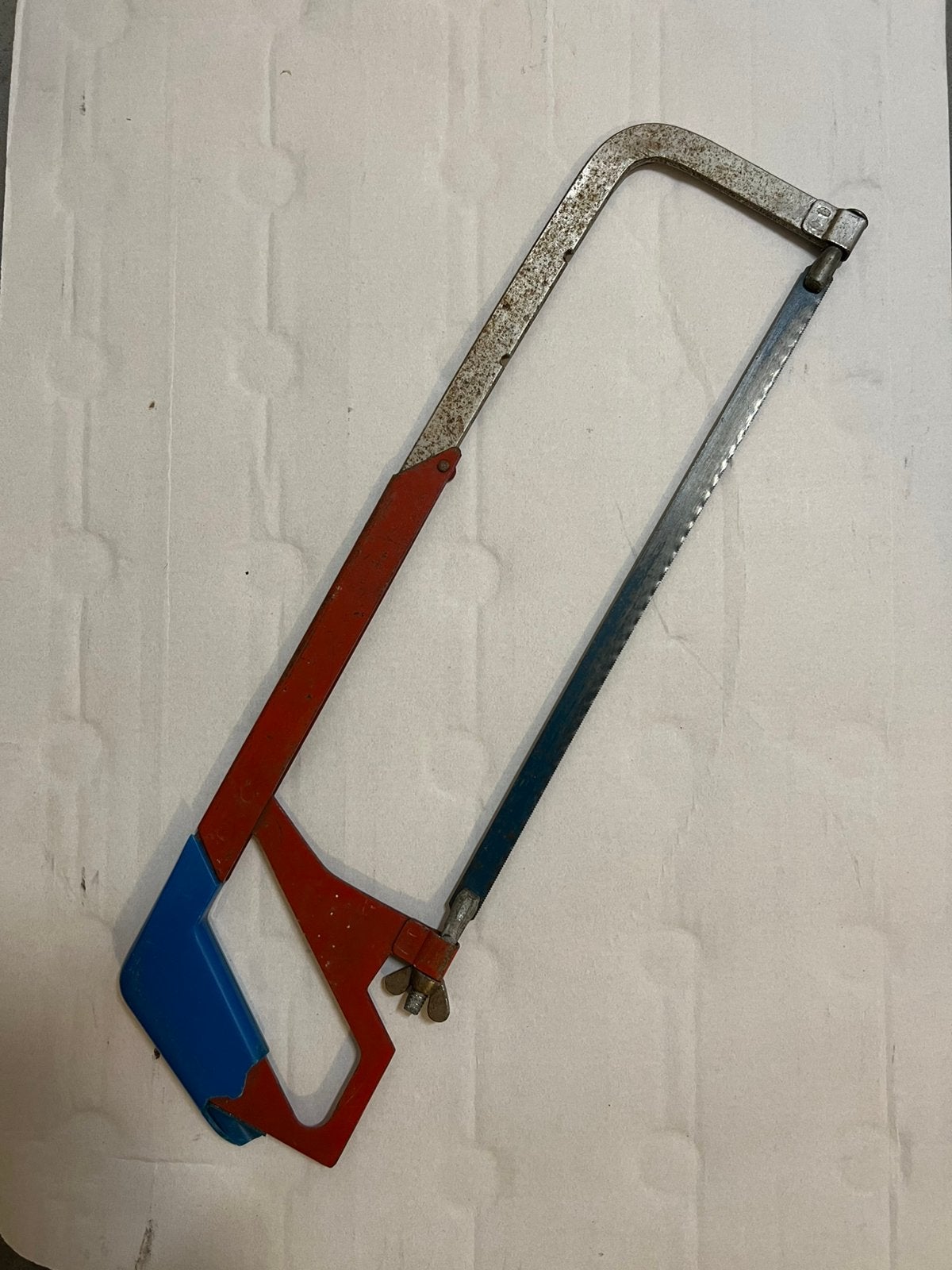 Metaal zaagbeugel 45 cm, Ophalen of Verzenden, Gebruikt, Zaag, Overige merken