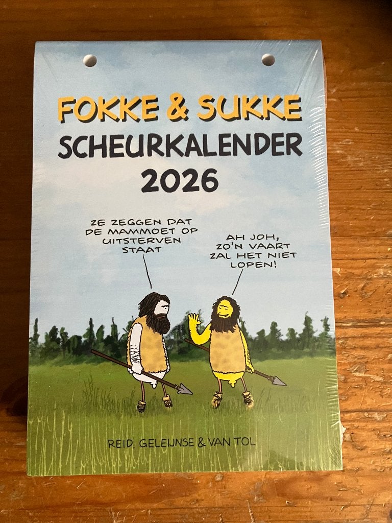 Fokke en Sukke scheurkalender 2026 nieuw, Ophalen of Verzenden, Dagkalender, Nieuw