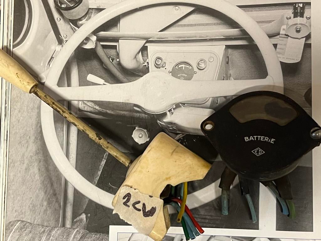 TEAB Citroen 2cv schakelaars, Auto-onderdelen, Ophalen of Verzenden, Gebruikt, Citroën