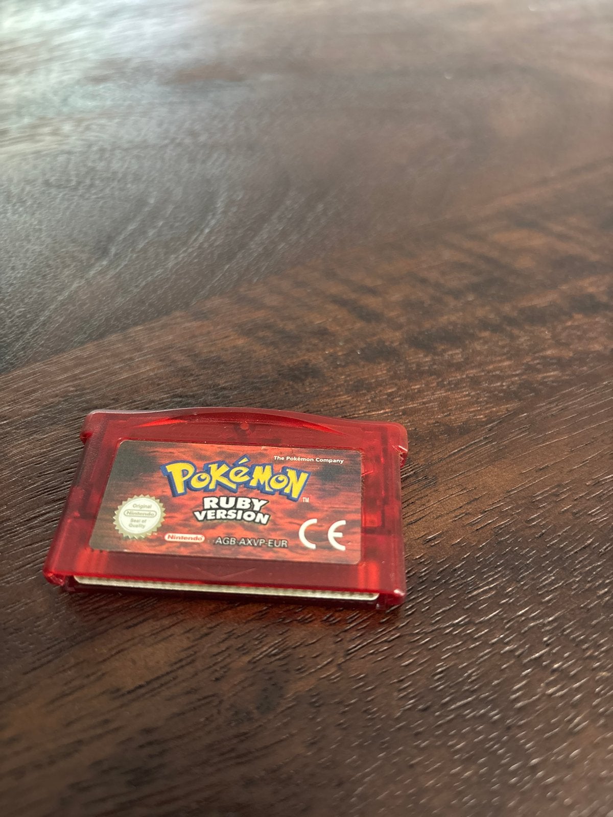 Pokémon Ruby Version Game Boy Advance (GBA) cartridge, Gebruikt, 1 speler, Ophalen of Verzenden, Role Playing Game (Rpg)