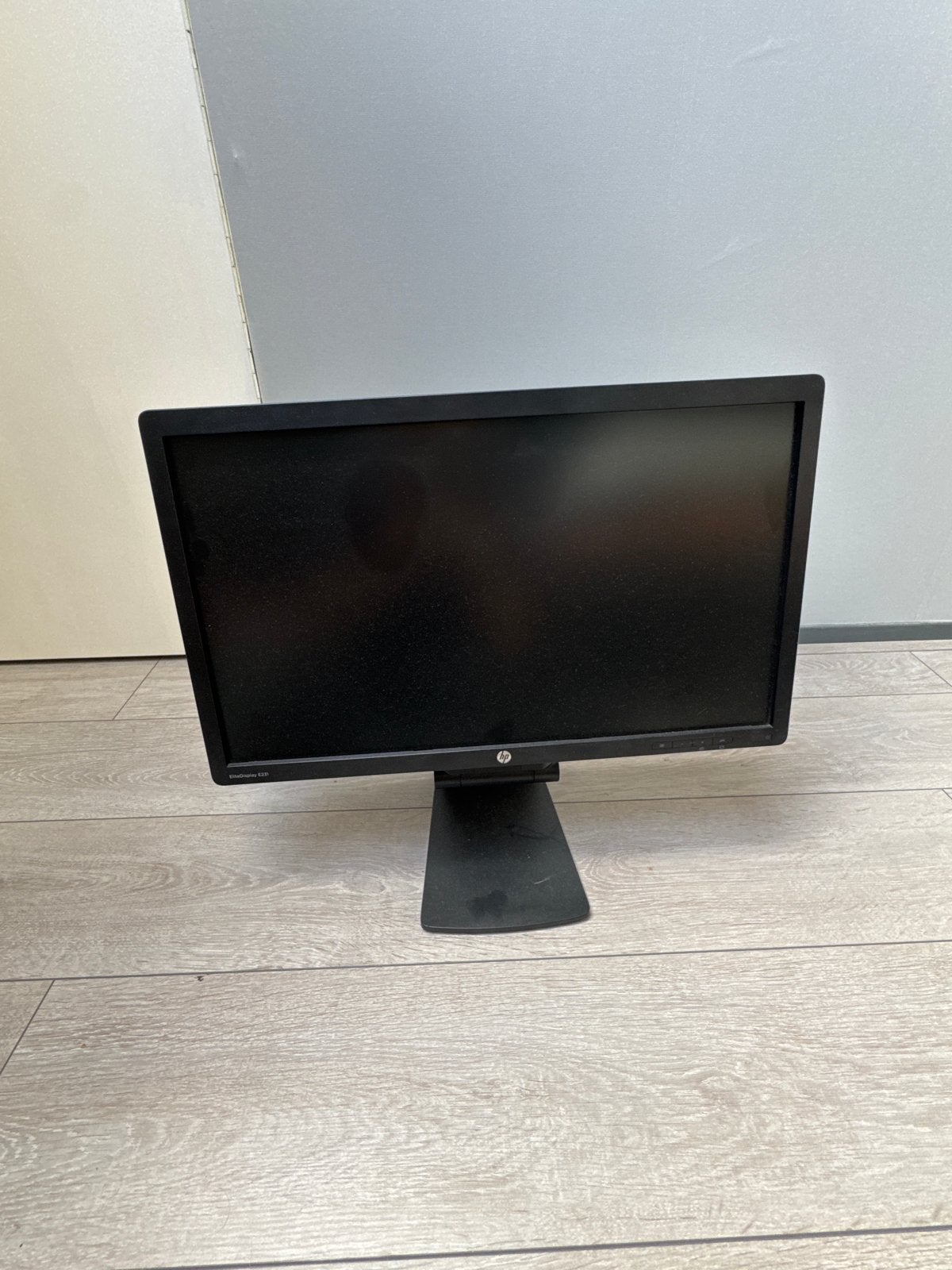 HP EliteDisplay E231 Monitor - Full HD, 23 inch, Computers en Software, Ophalen, Gebruikt, Full HD, DVI