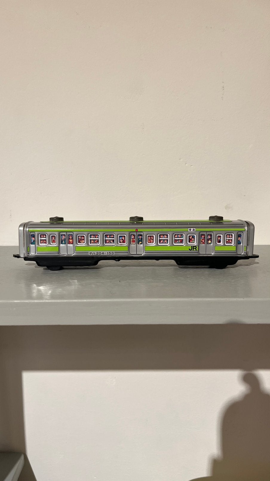 Ichiko 80's blikken speelgoedtrein JR Yamanote Line - Kuha, Verzamelen, Speelgoed, Ophalen of Verzenden, Zo goed als nieuw