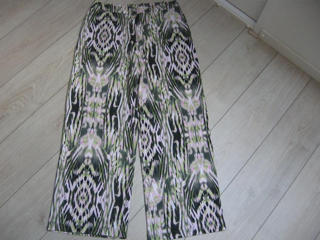 2 nw wijde soepel vallende broeken Gerry Weber €15,- maat L., Ophalen of Verzenden, Nieuw, Overige kleuren, Broek of Spijkerbroek