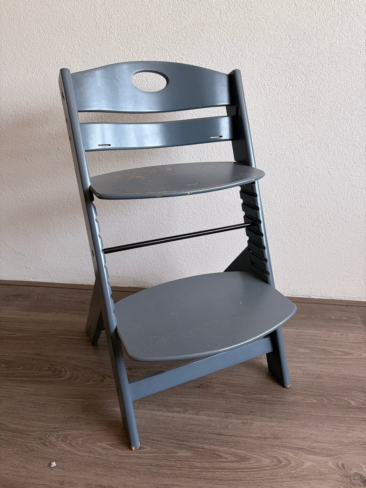 Stokke Tripp Trapp meegroeistoel - Grijs, Ophalen, Gebruikt, Meegroeistoel, Aanschuifbaar