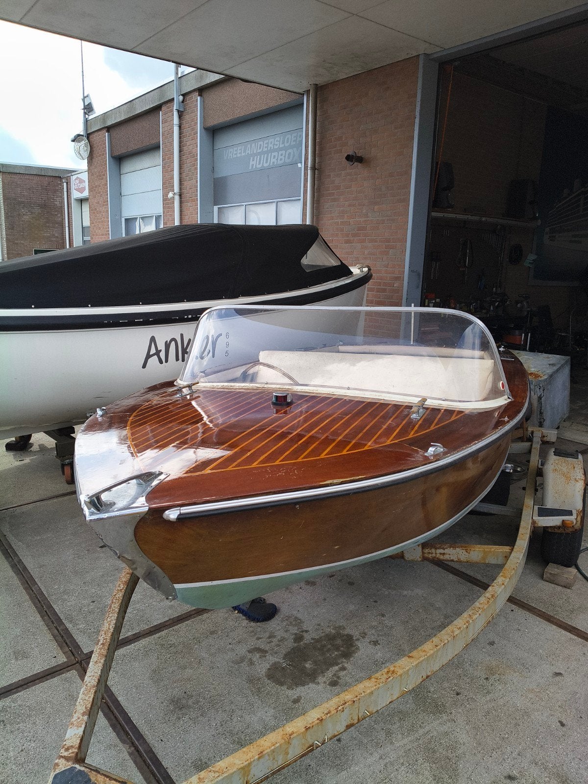 Mooi klassiek houten boot opknapper, Gebruikt, Minder dan 5 pk, Viertaktmotor, Ophalen of Verzenden