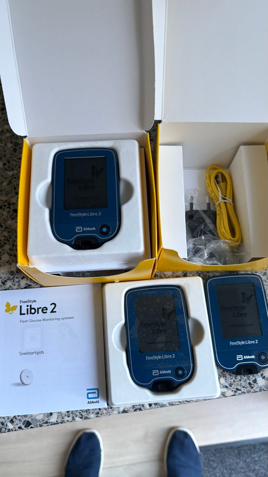 4 sensoren en 4 suikermeters (3 nieuw, 1 gebruikt), Sport en Fitness, Ophalen, Nieuw, Overige typen
