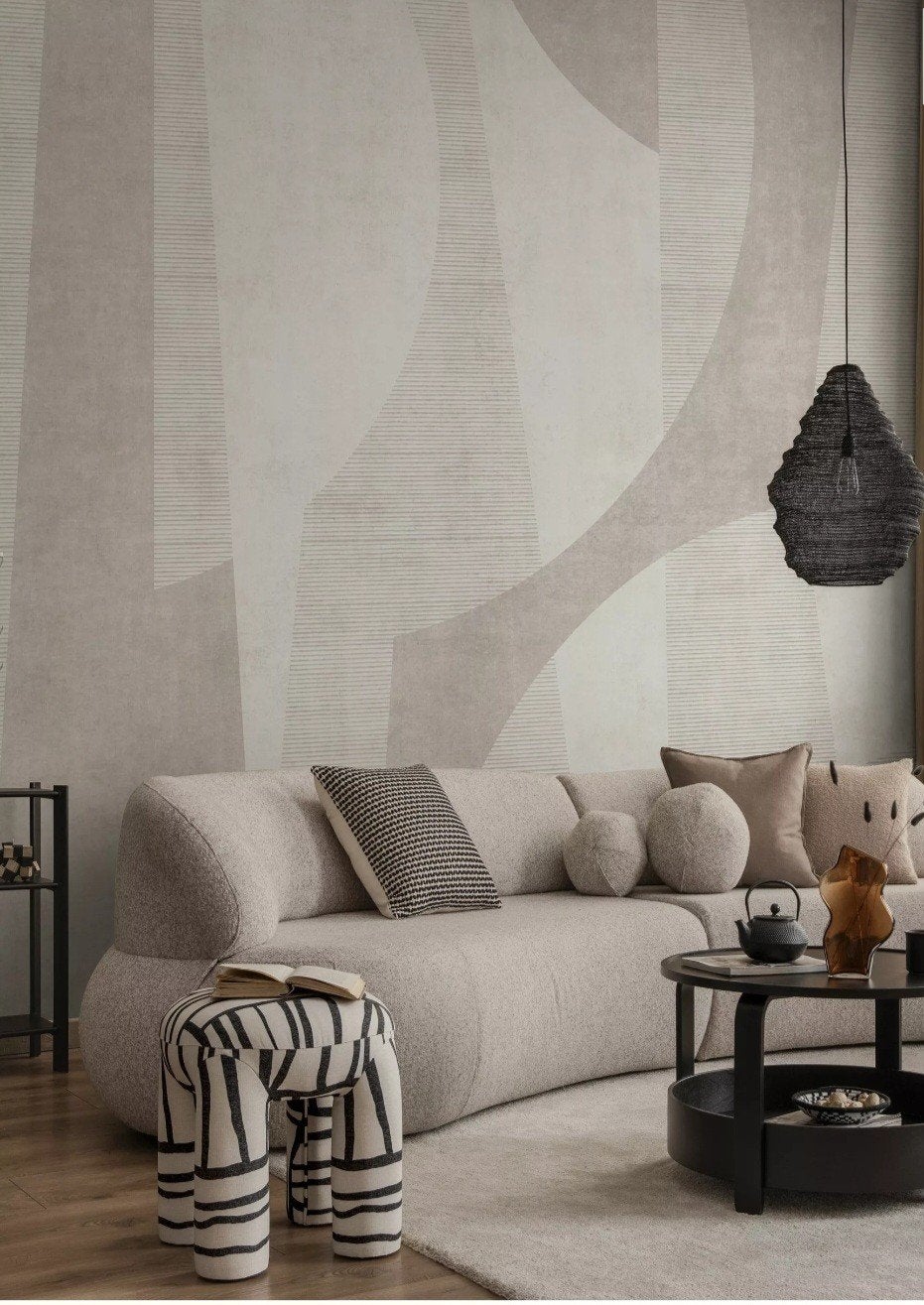 Photowall 270 x 210, Ophalen, Minder dan 10 m², Beige