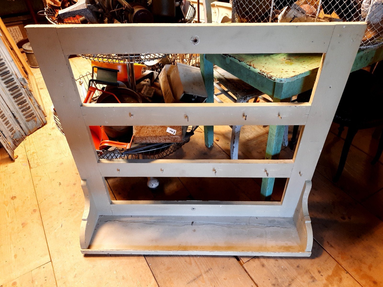 Oud wandrek keukenrek rek brocante, Ophalen