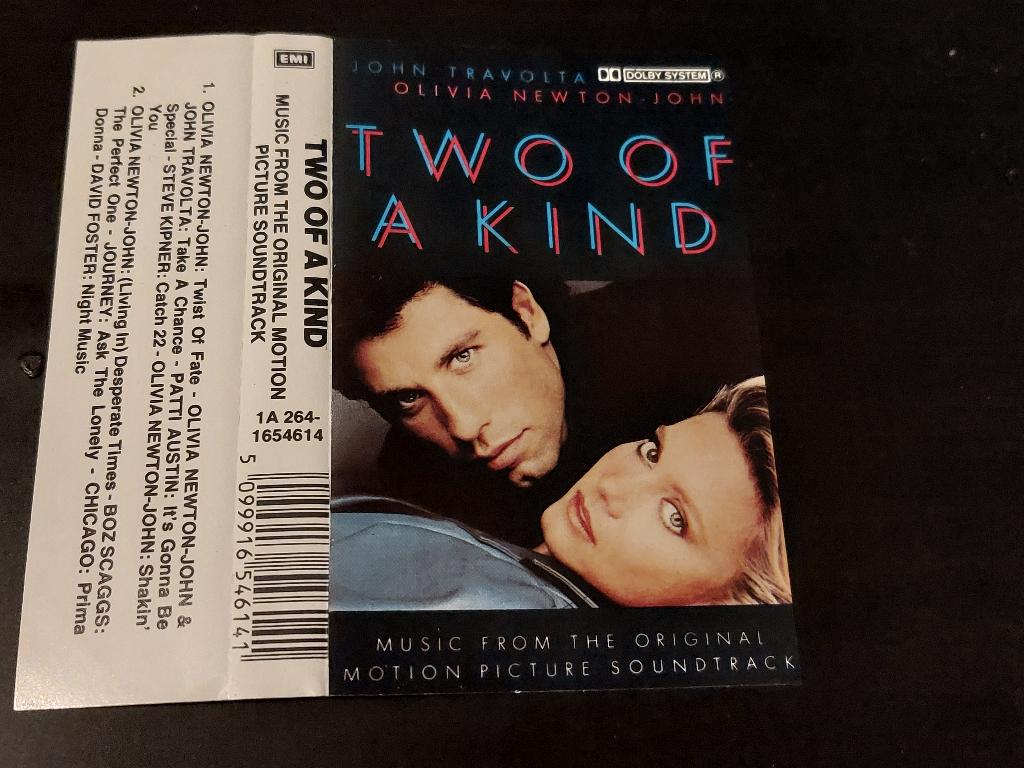 TWO OF A KIND - ORIGINAL MOTION PICTURE SOUNDTTRACK (MC), Cd's en Dvd's, Cassettebandjes, Filmmuziek en Soundtracks, 1 bandje