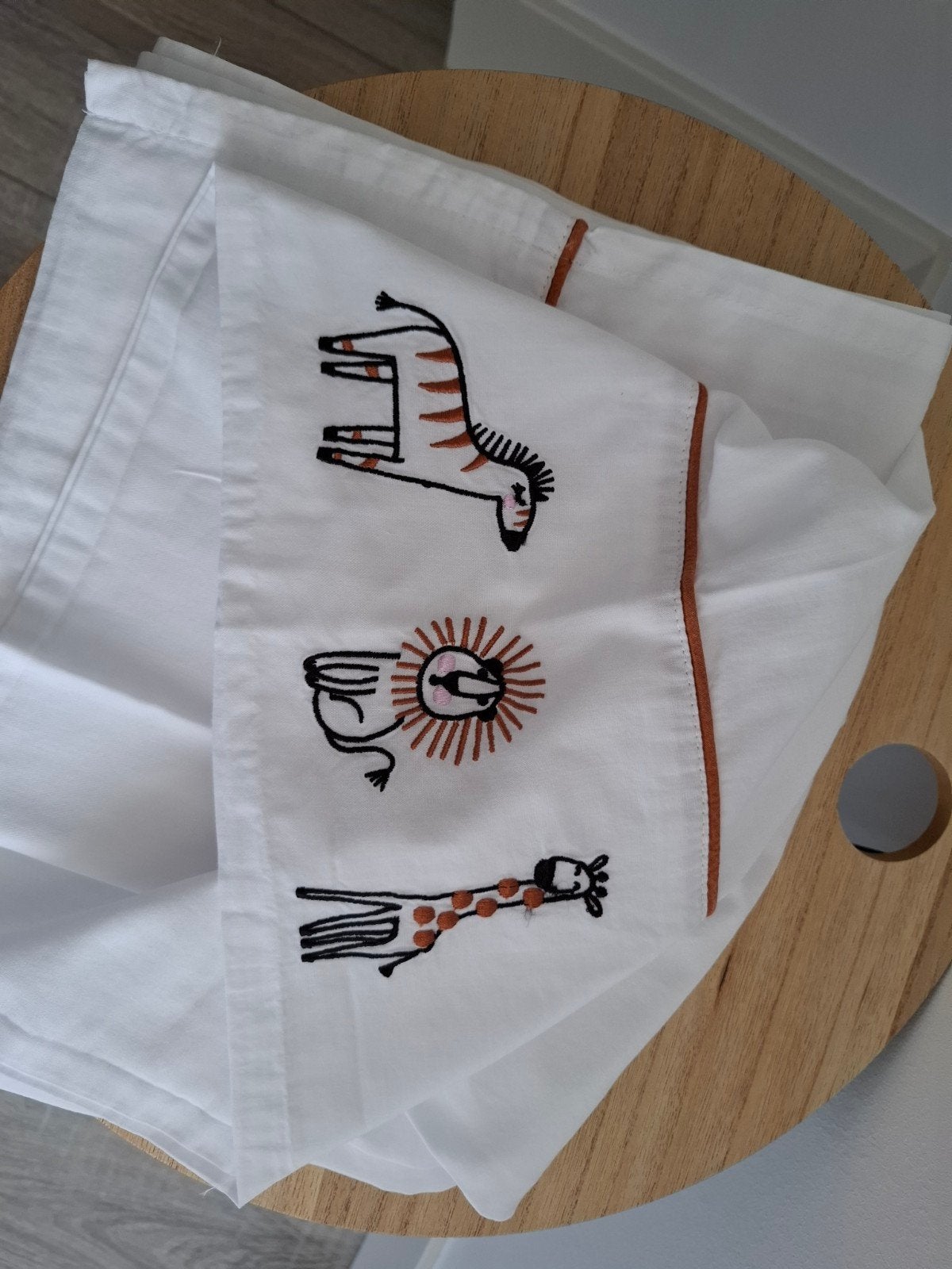 ledikantlakens., Ophalen of Verzenden, Zo goed als nieuw, Wit, Jongetje of Meisje