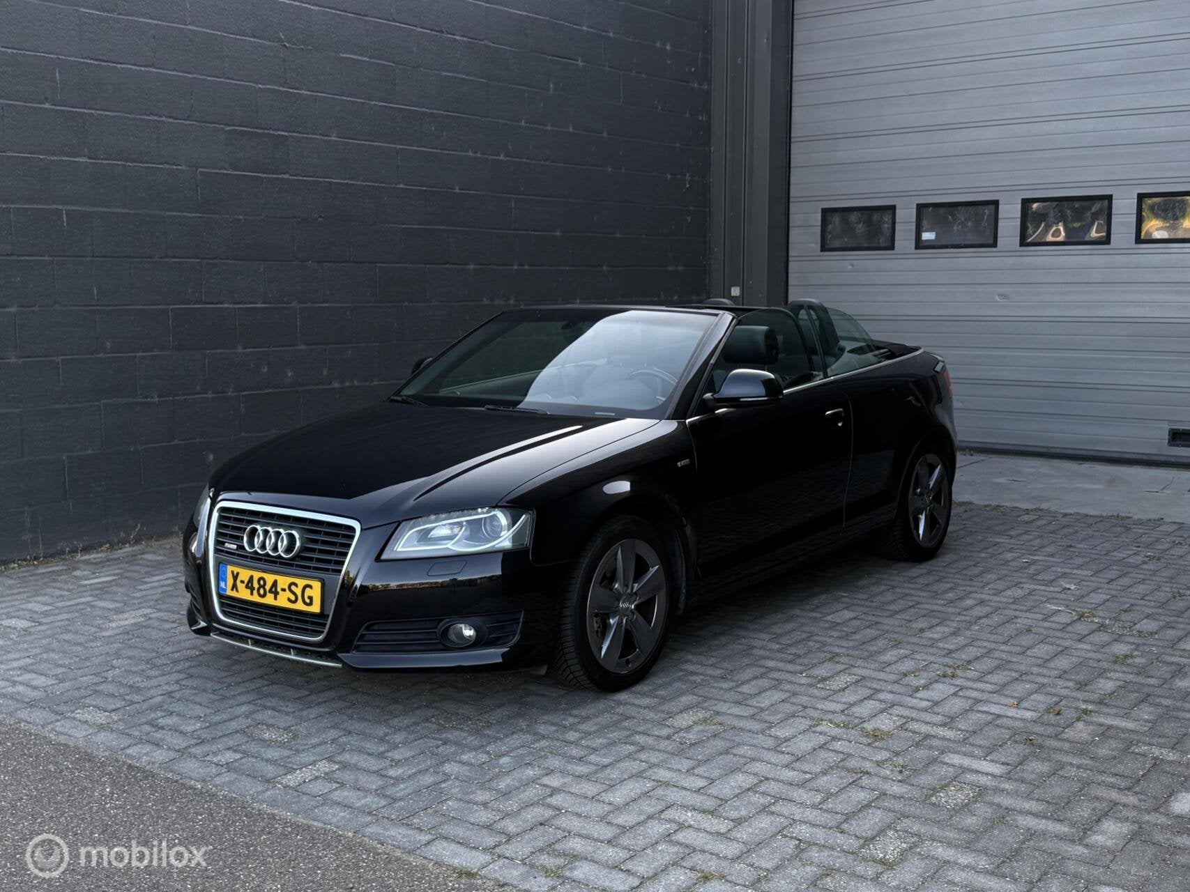 Audi A3 Cabriolet 2.0 TFSI Automaat | AIRCO | Xenon | Leder, Auto's, Audi, Gebruikt, 4 cilinders, 4 stoelen, Zwart