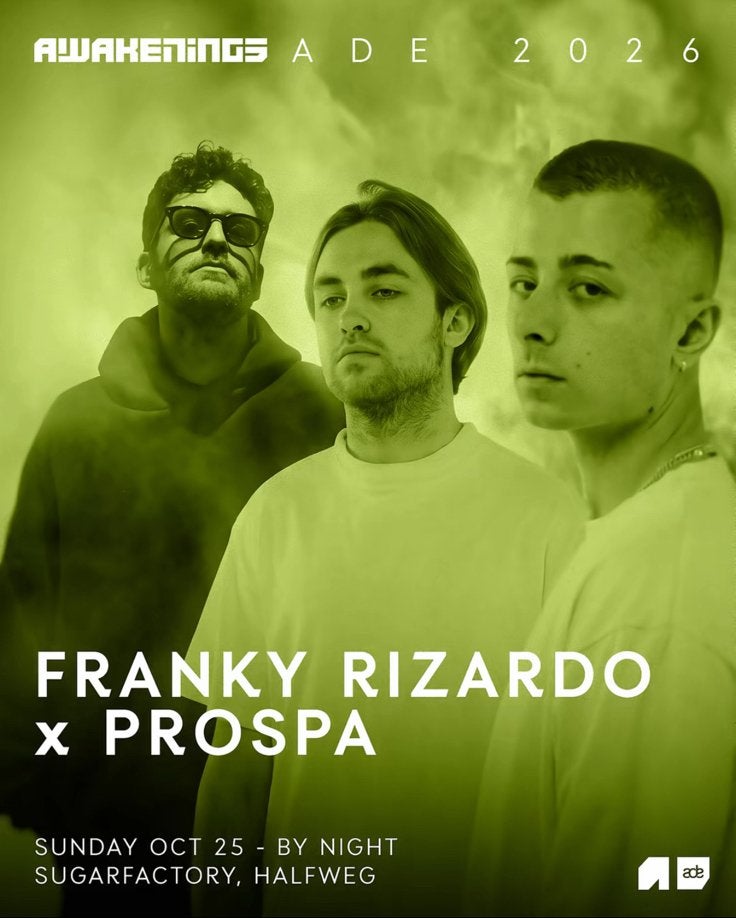 2x Awakenings ADE 2026 – Prophecy by Prospa | Zondag 25 okt, Tickets en Kaartjes, Twee personen