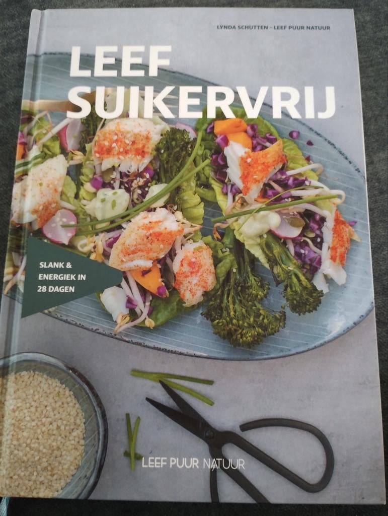 Leef Suikervrij - Slank & Energiek in 28 dagen, Lynda Schutten, Gezond koken, Zo goed als nieuw, Overige gebieden