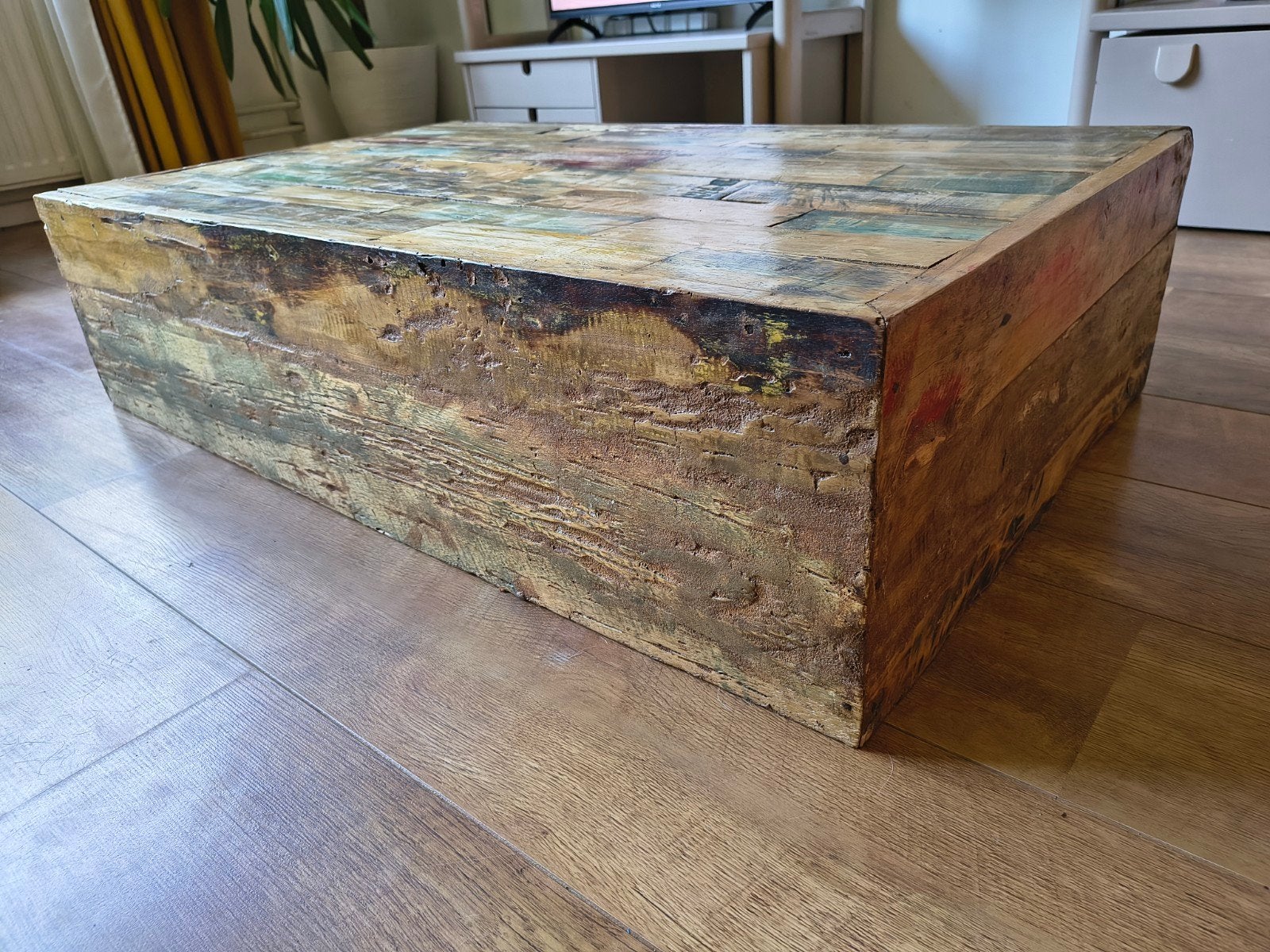 salontafel, Javaans botenhout 100x60x25, Ophalen, 100 tot 150 cm, 50 tot 100 cm, Overige houtsoorten