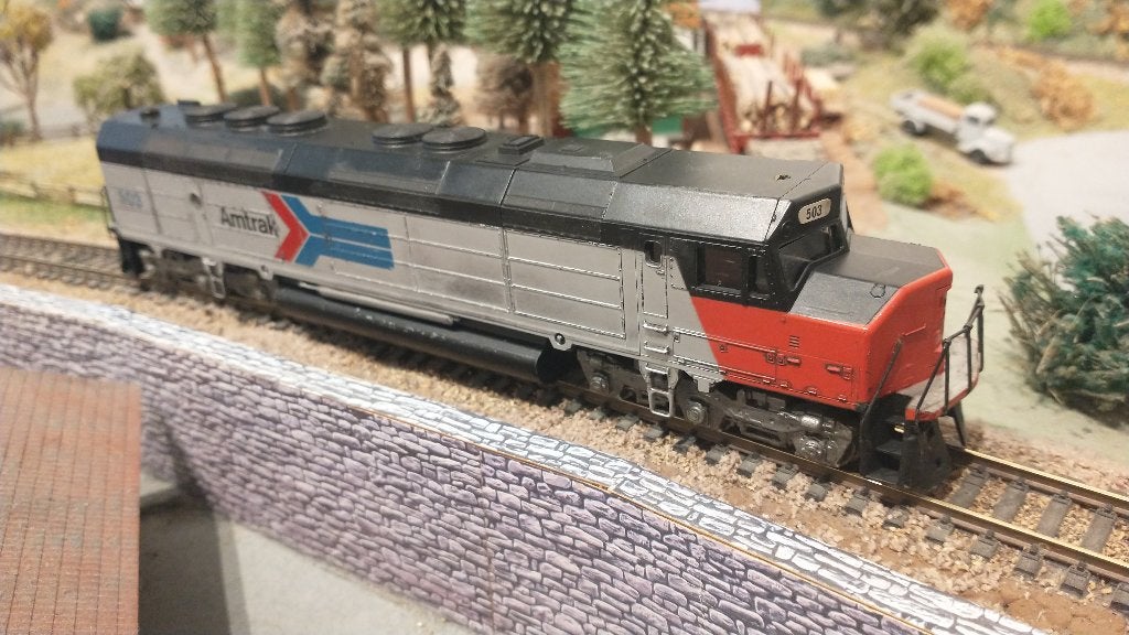 H0 EMD FP45 Amtrak diesellocomotief - Athearn, Hobby en Vrije tijd, Modeltreinen | H0, Overige merken, Gebruikt, Ophalen of Verzenden