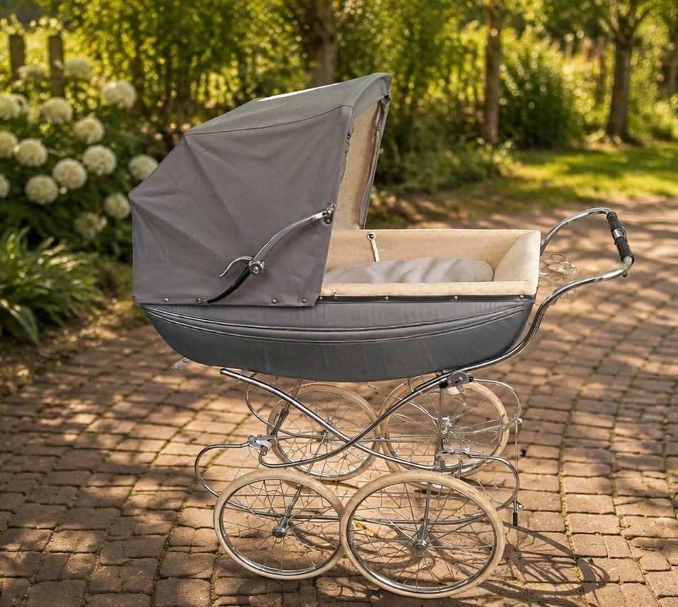 Vintage Souplex kinderwagen jaren '60, Ophalen, Zo goed als nieuw, Kinderwagen, Overige merken