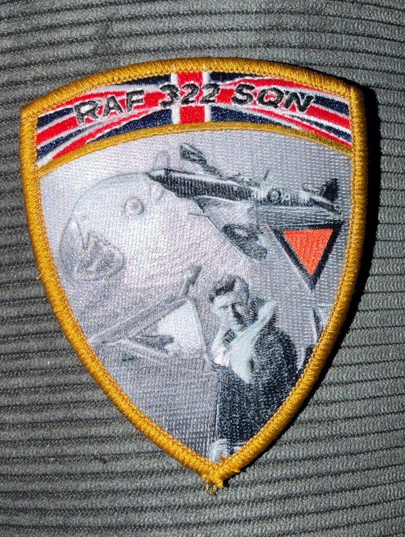 RAF 322 SQN Patch, Ophalen of Verzenden