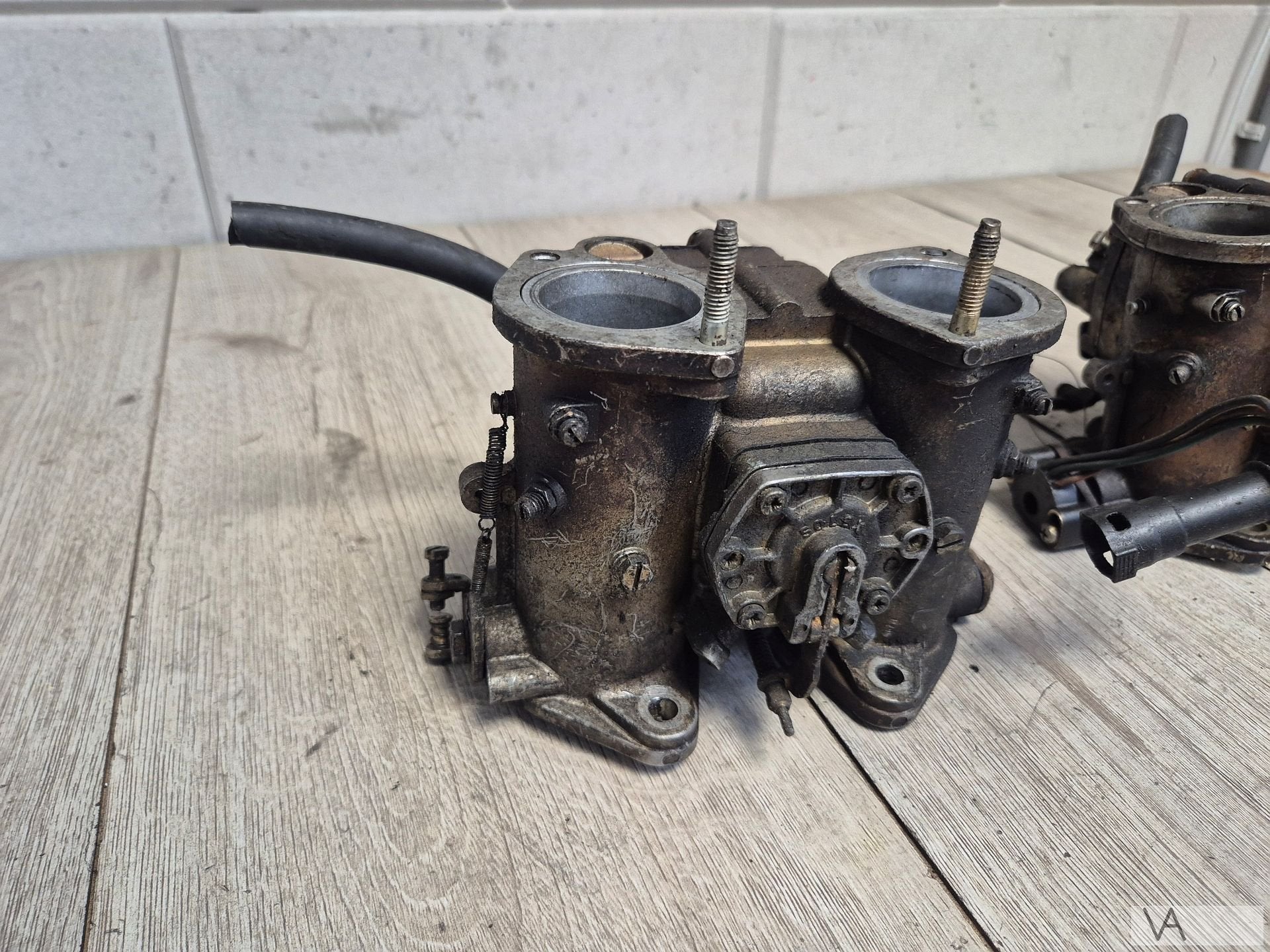 Carburateur SET van Alfa Romeo 75 1.6 1.8 solex c40 addhe, Gebruikt, -, -, Ophalen of Verzenden