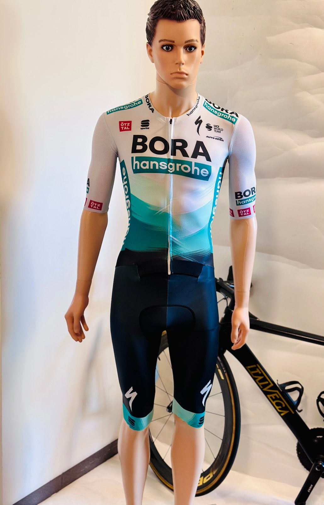 Wielrenkleding wielrenpak snelpak speedsuit maat S Sportfull, S, Heren, Ophalen of Verzenden, Zo goed als nieuw