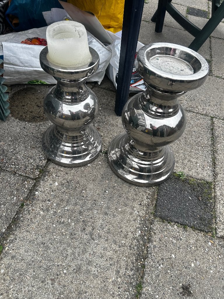 Leuke grote kandelaars, Ophalen of Verzenden, Zo goed als nieuw, Overige materialen