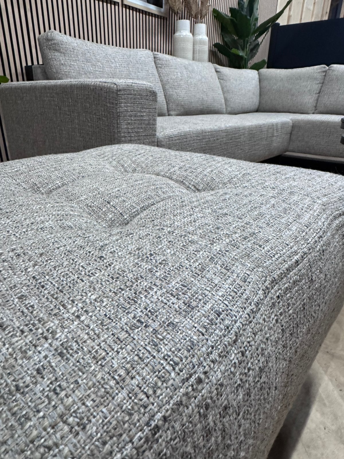 ZGAN | Moderne Kwaliteit Hoekbank - Grijs - 260 x 215, 250 tot 300 cm, -, -, Hoekbank