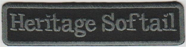 Harley Davidson Heritage Softail patch embleem #2, Verzenden, Nieuw