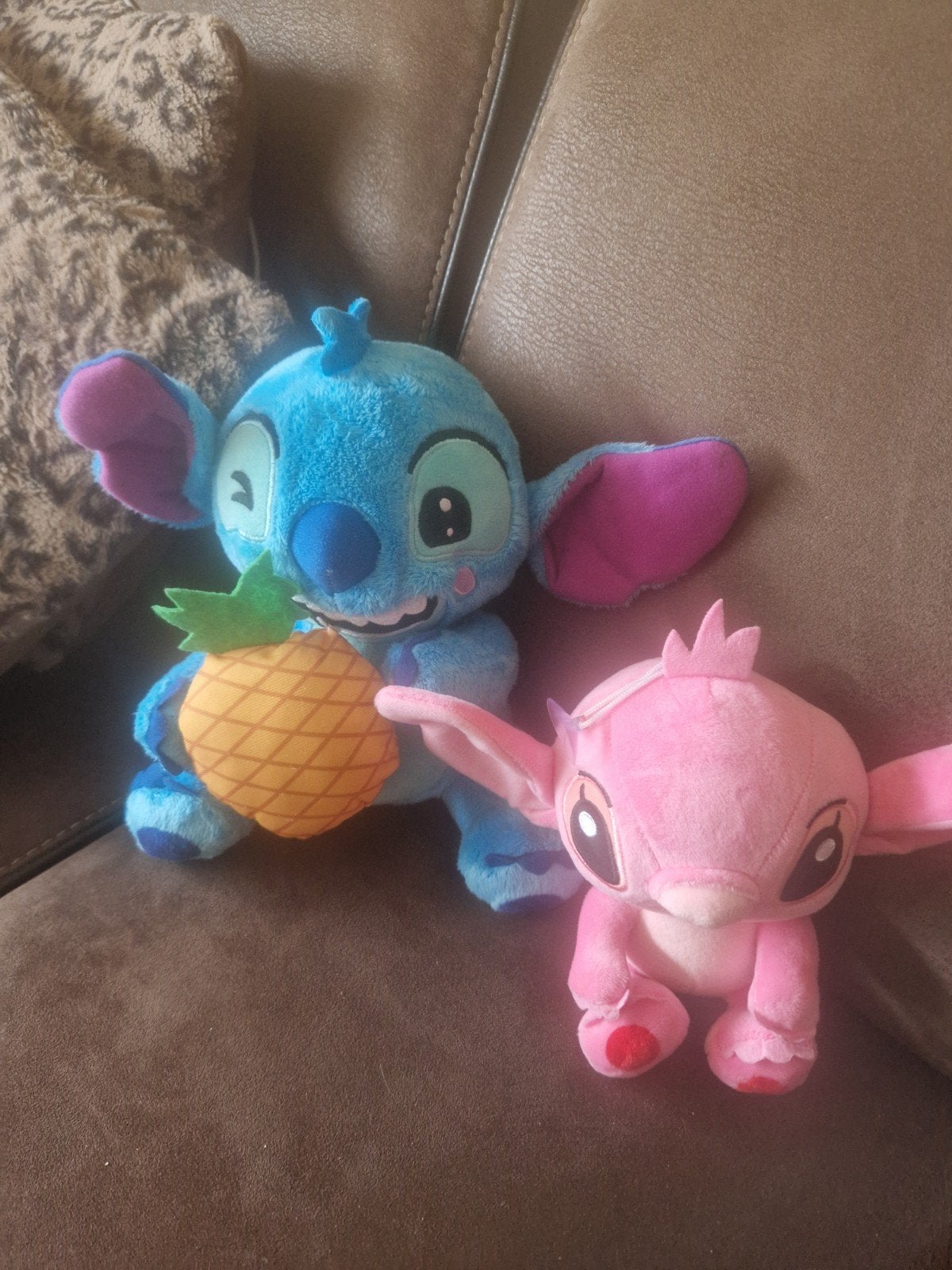 DISNEY STITCH EN ANGEL KNUFFELS, Ophalen of Verzenden, Overige figuren, Knuffel