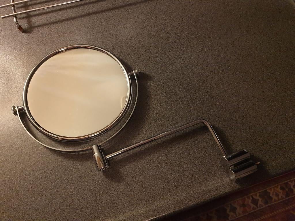 MAKE UP SPIEGEL VERGROOTGLAS MUURBEVESTIGING, Ophalen, Zo goed als nieuw, Gehele gezicht, Make-up