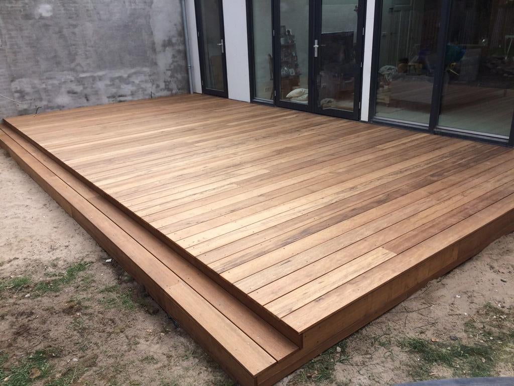 Gezocht: Vlonder 30m2, Tuin en Terras, Terrasdelen en Vlonders, Ophalen of Verzenden, Hout
