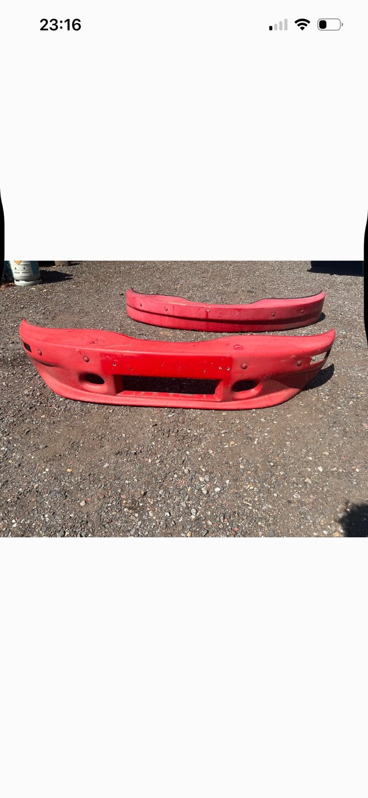 Vw Kever bumperset, porsche, Ophalen