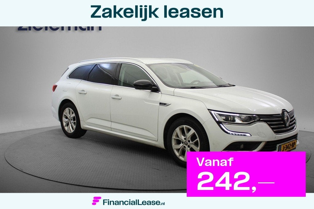 Renault Talisman 1.3 TCe Limited Automaat - Carplay, Headup, Automaat, 1408 kg, 4 cilinders, Met garantie (alle)