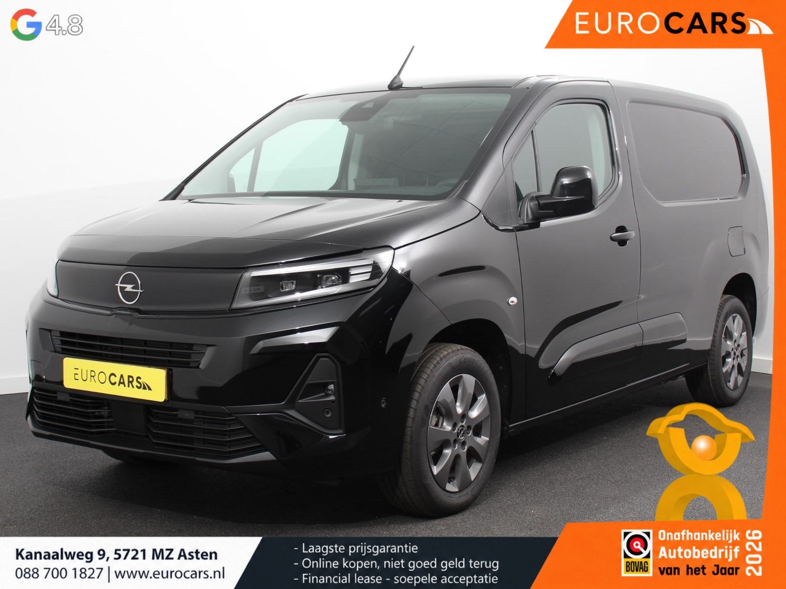 Opel Combo 1.5 BlueHDi 130PK L2 Automaat Apple Carplay / And, Auto's, Stof, Gebruikt, 4 cilinders, Zwart
