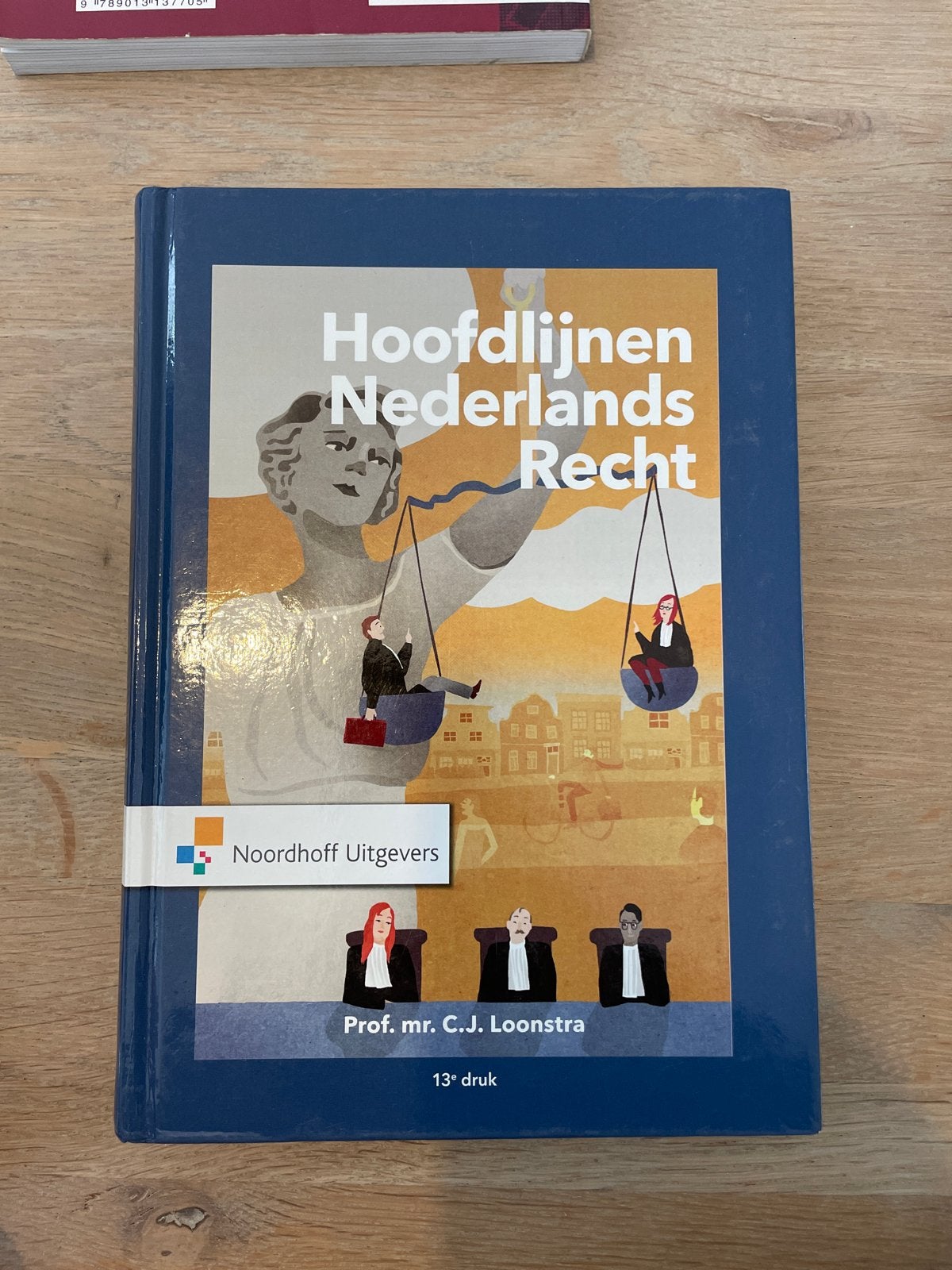 Hoofdlijnen Nederlands Recht - 13e druk, Boeken, Studieboeken en Cursussen, Ophalen of Verzenden, Alpha, Zo goed als nieuw, WO
