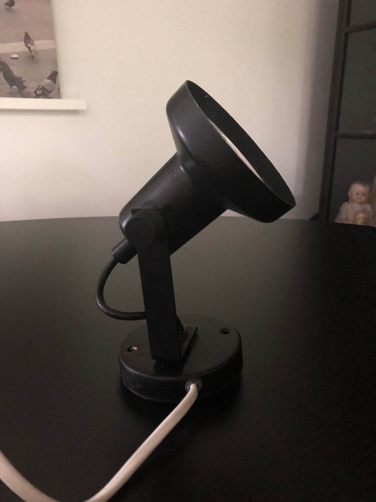 Vintage philips spot lamp, Ophalen of Verzenden, Gebruikt