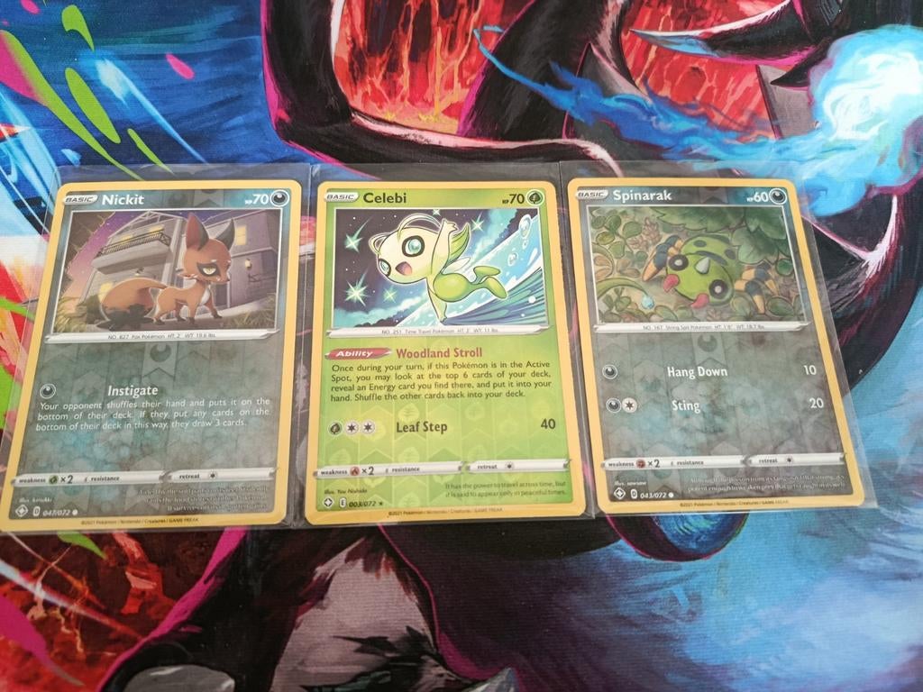 Pokémon Shining Fates kaarten Reverse Holo, Ophalen of Verzenden, Zo goed als nieuw, Meerdere kaarten, Foil