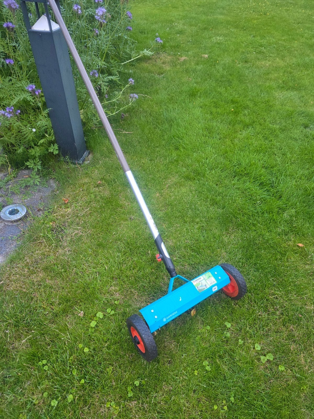 Gardena Combisystem Verticuteerhark met steel, Ophalen, Zo goed als nieuw, Hark, Gardena