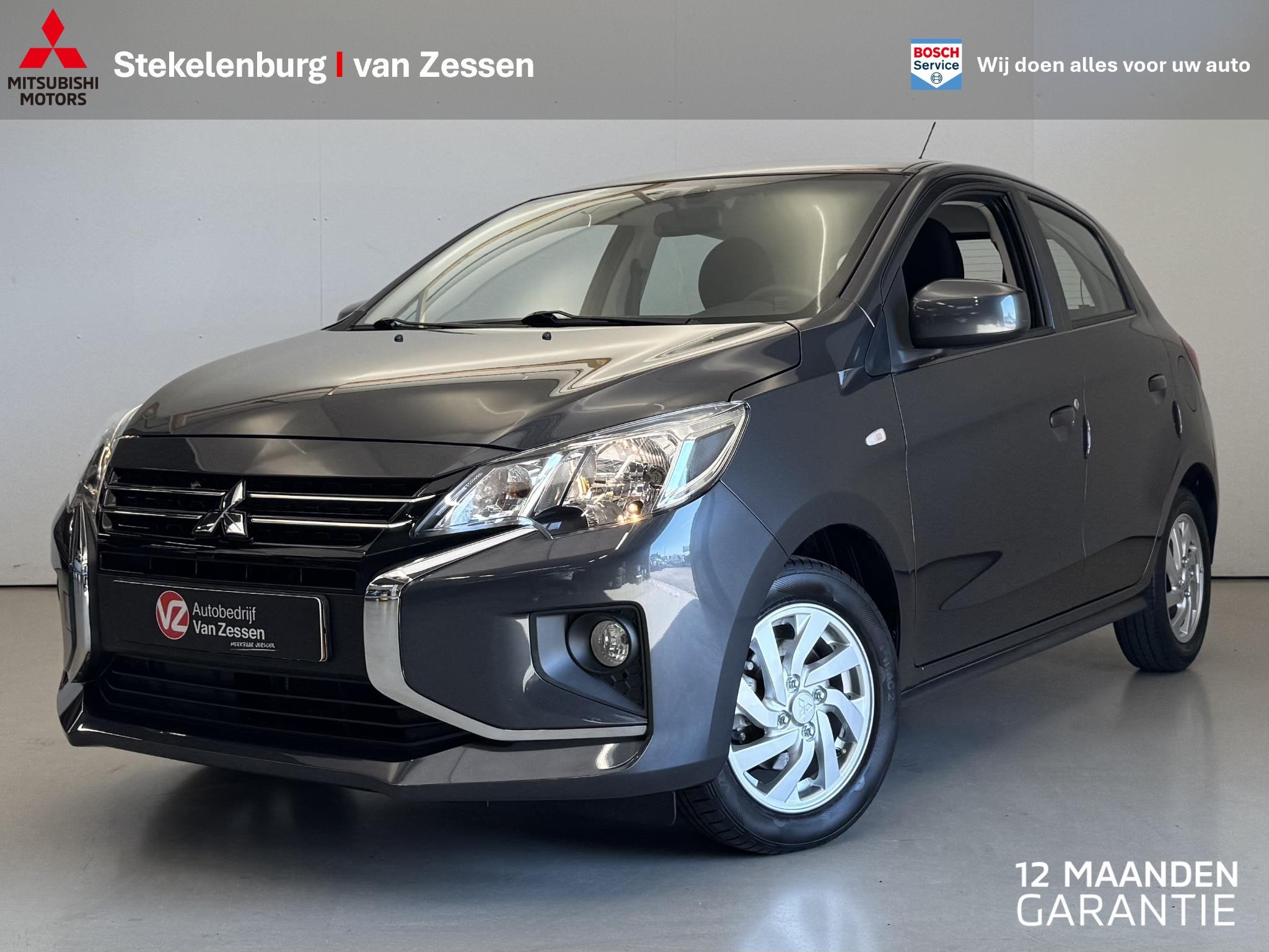 Mitsubishi Space Star 1.2 Connect+ | APP connect | Lichtmeta, Auto's, 12 maanden, Stof, Gebruikt, Origineel Nederlands