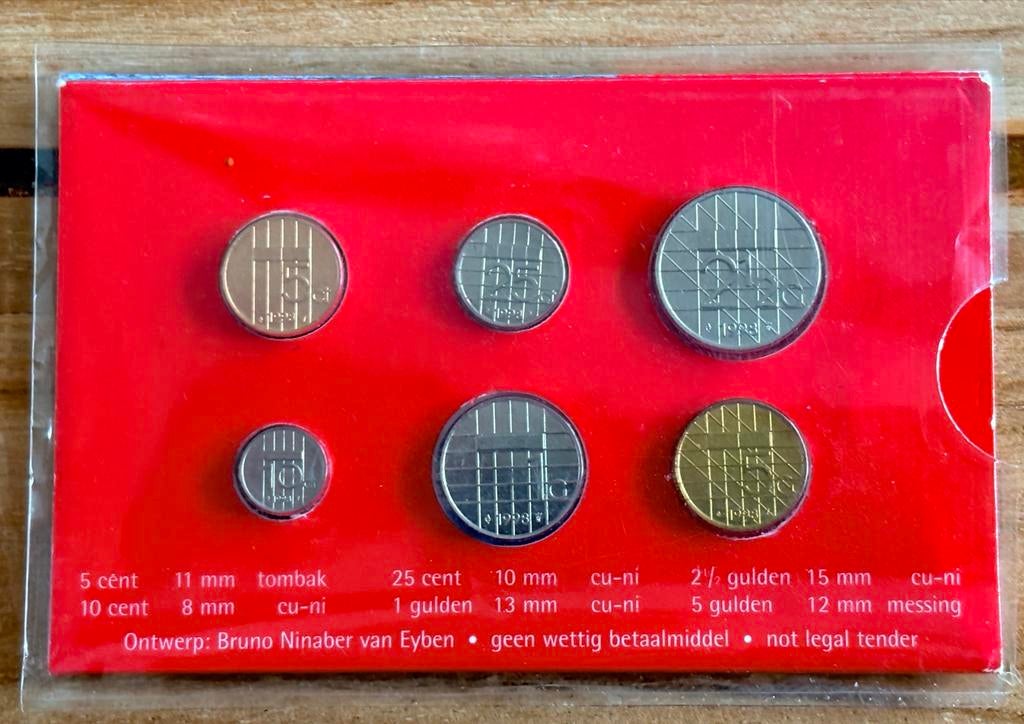 Mini muntset Nederland 1998 - De Nederlandse Munt, Ophalen of Verzenden, Koningin Beatrix, Overige waardes, Setje